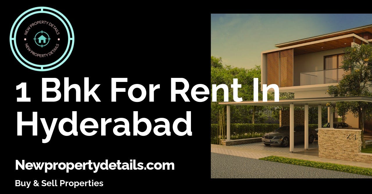 1 Bhk For Rent In Hyderabad