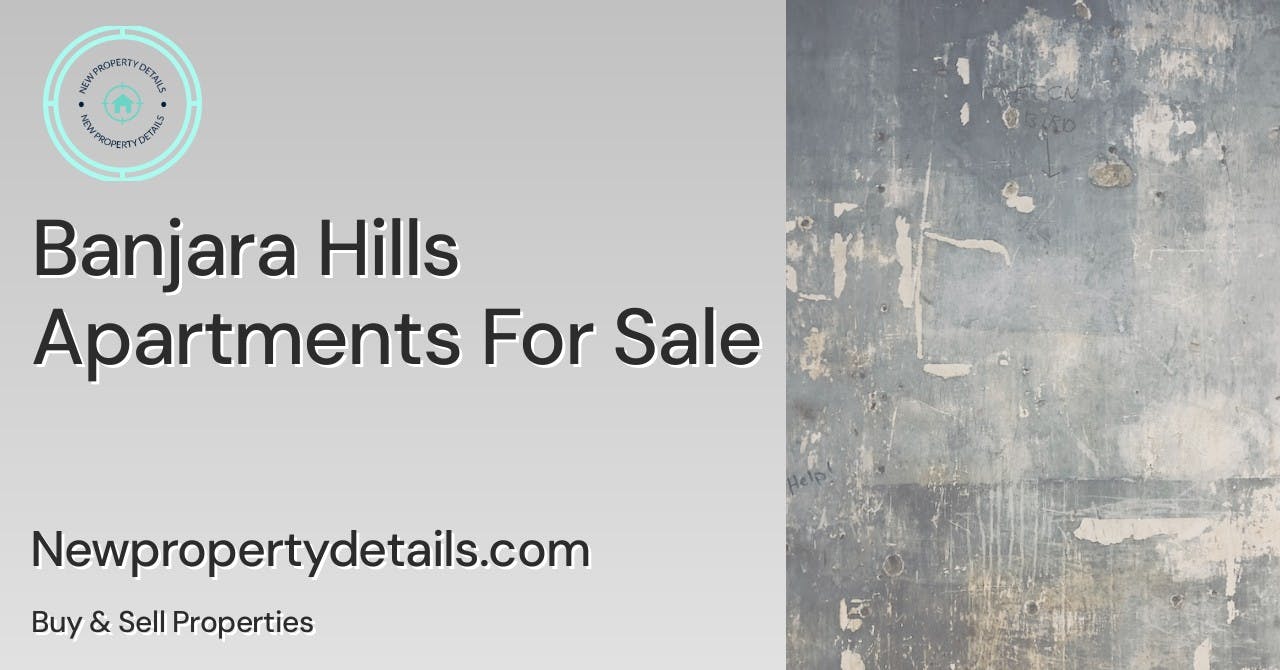 Banjara Hills Apartments For Sale
