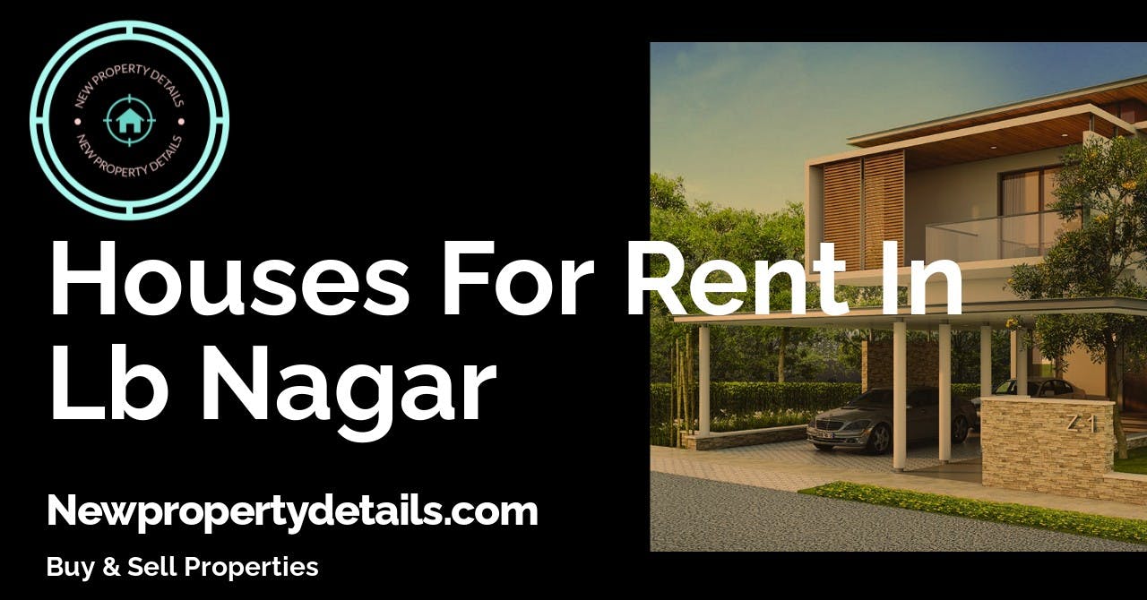 Houses For Rent In Lb Nagar