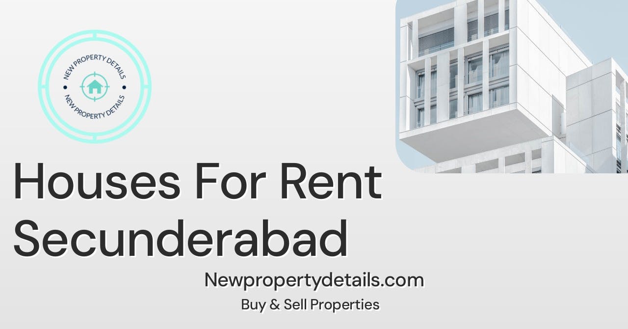 Houses For Rent Secunderabad