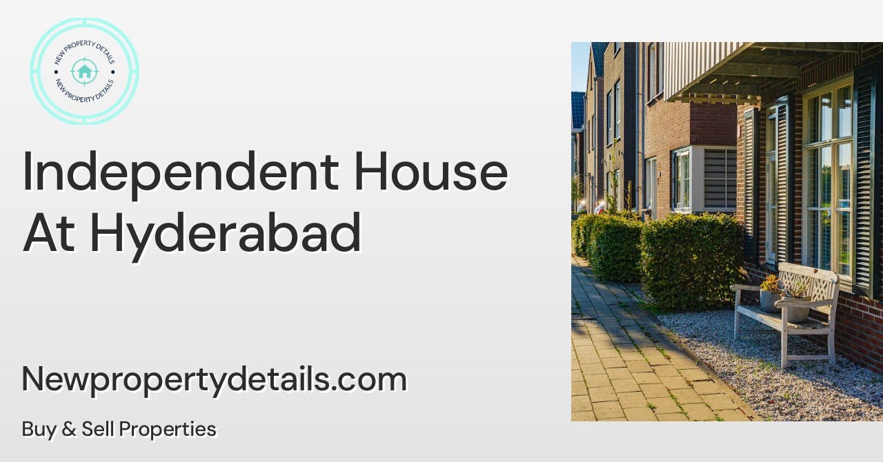 Independent House At Hyderabad