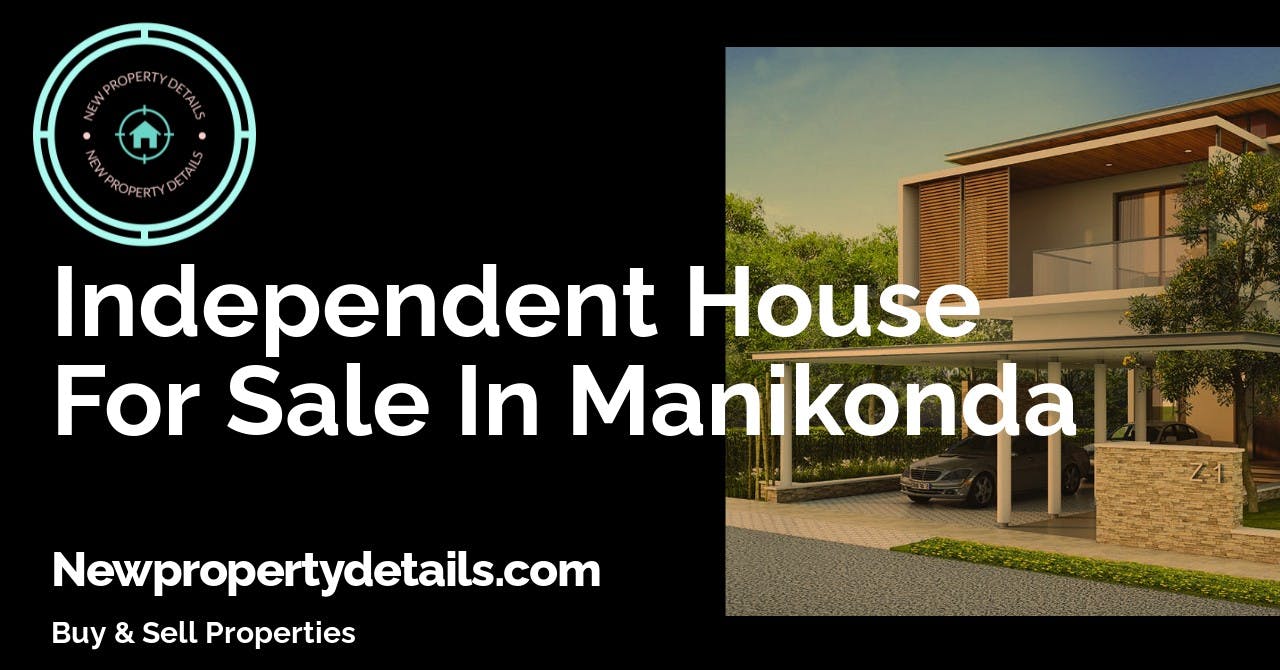 Independent House For Sale In Manikonda