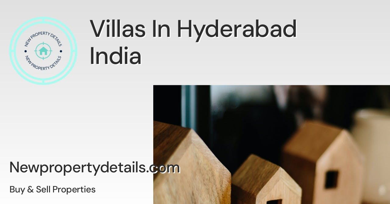Villas In Hyderabad India