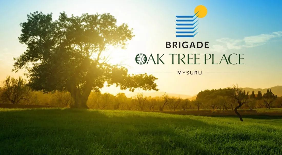 Best Plotted Development | Brigade Oak Tree Place
