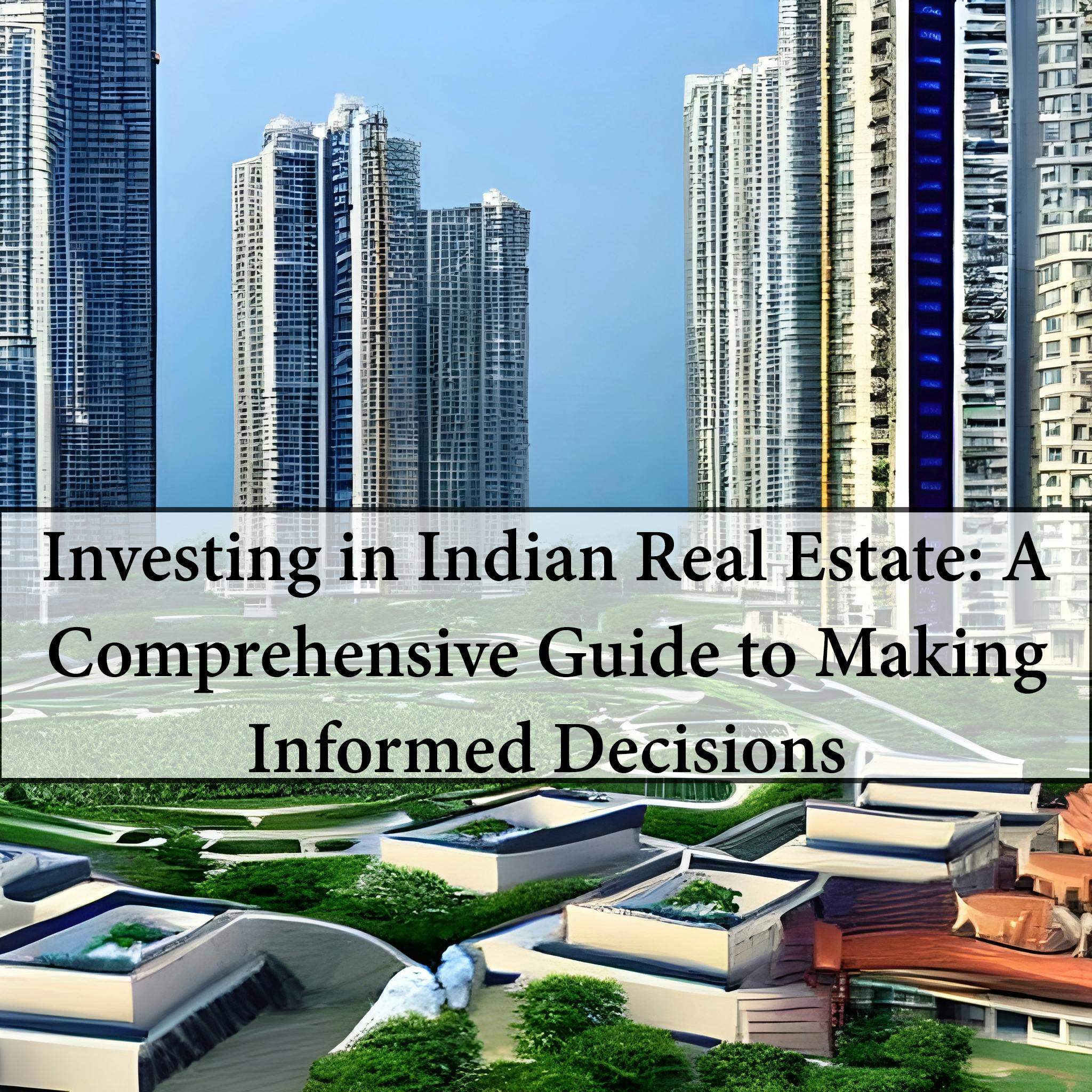 Investing in Indian Real Estate: A Comprehensive Guide to Making Informed Decisions