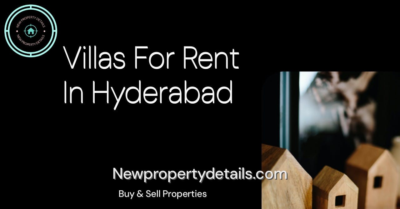 Villas For Rent In Hyderabad